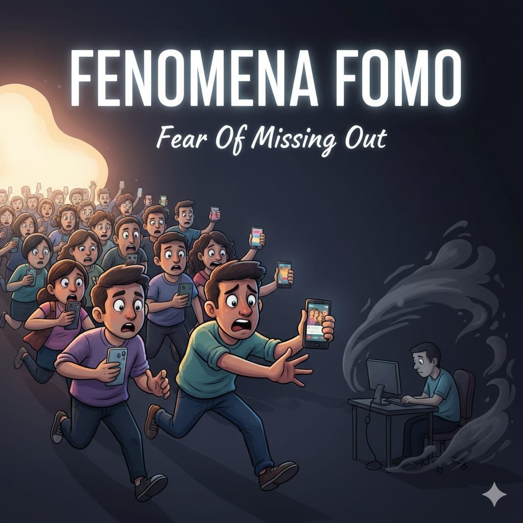 Fenomena FOMO: Ketika Takut Tertinggal Jadi Kebiasaan